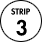 3 strip